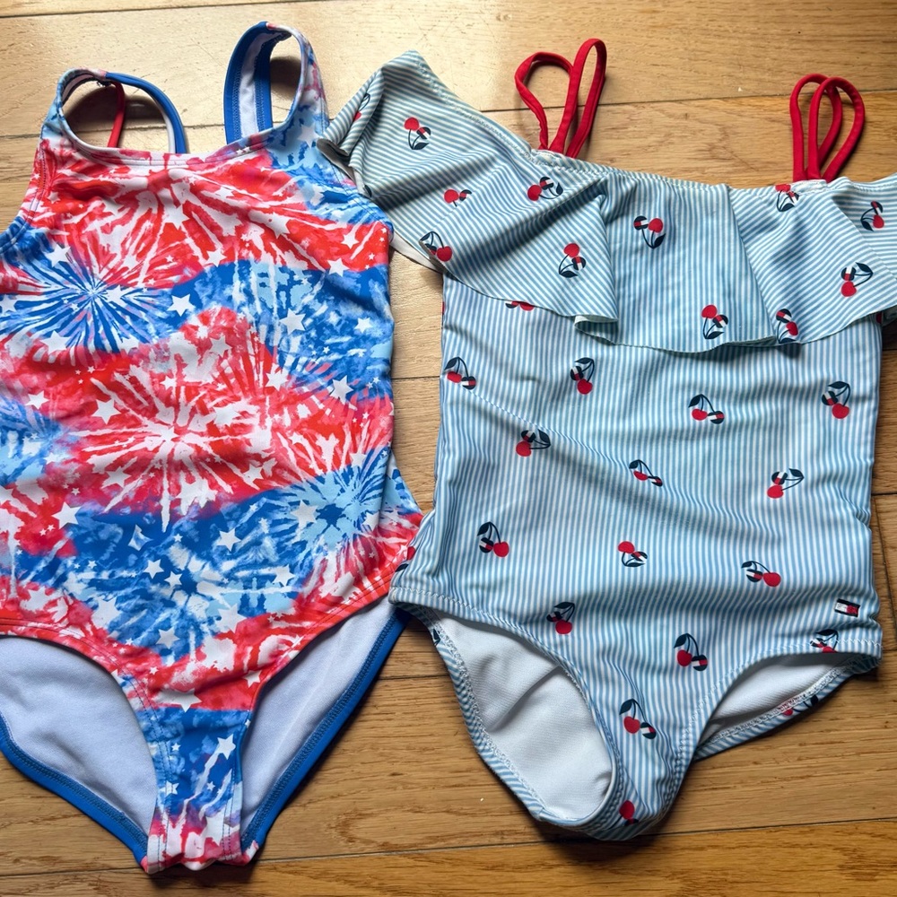 Tommy Hilfiger Girls one piece swimsuit size 5 + SO size 4/5